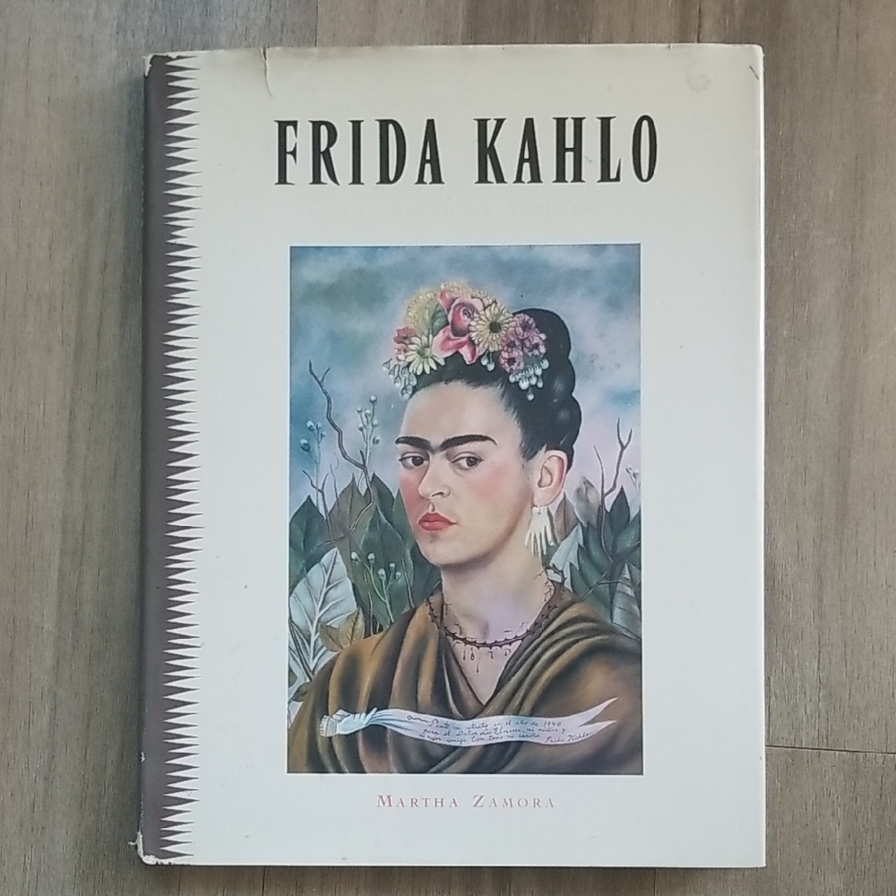 Frida Kahlo The Brush Of Anguish Chronical Art Book Illustrated Martha Zamora